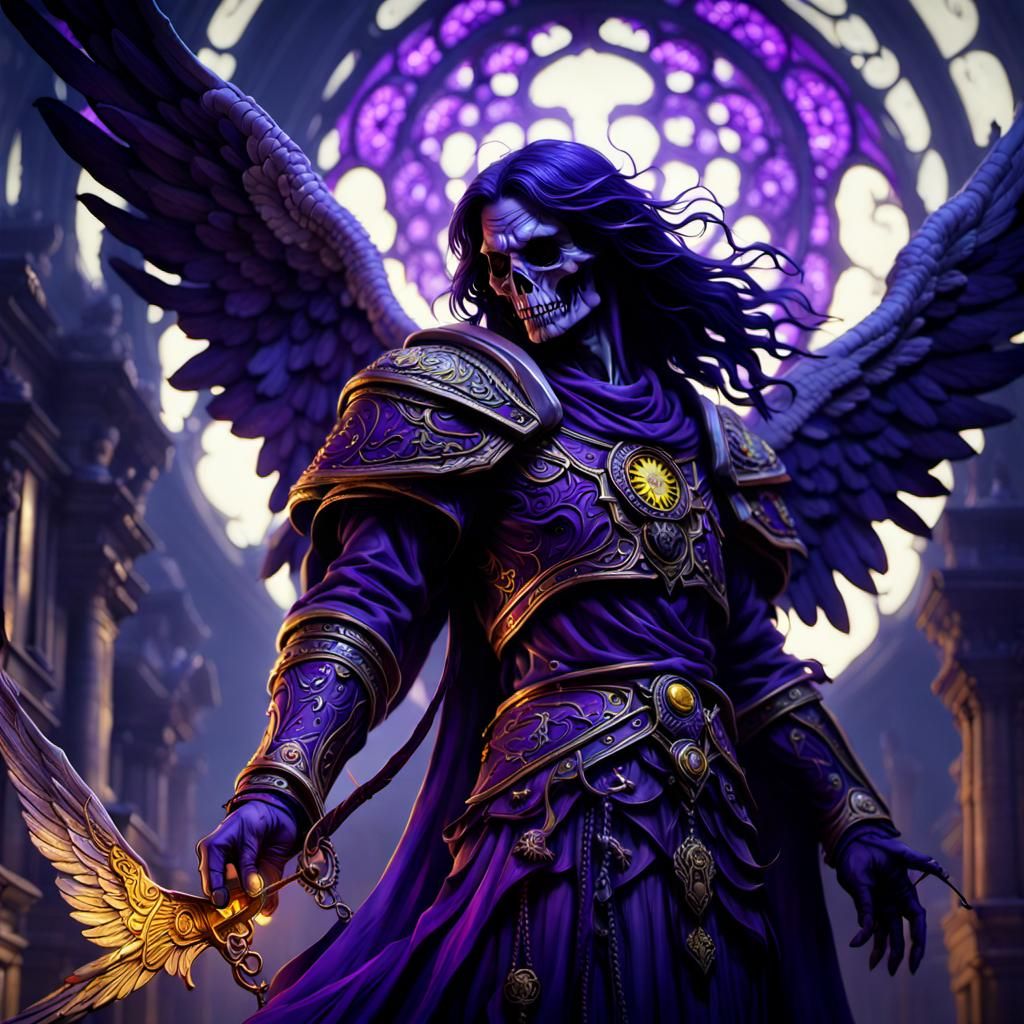Angel of Death: Dark Fantasy Concept Art