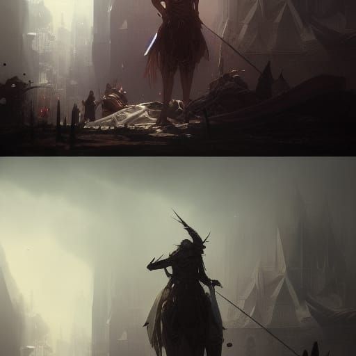 Dark Fantasy LGBT Concept Art in 8k