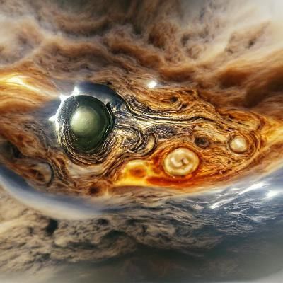 Jupiter's Eye: A Stunning Storm in Space