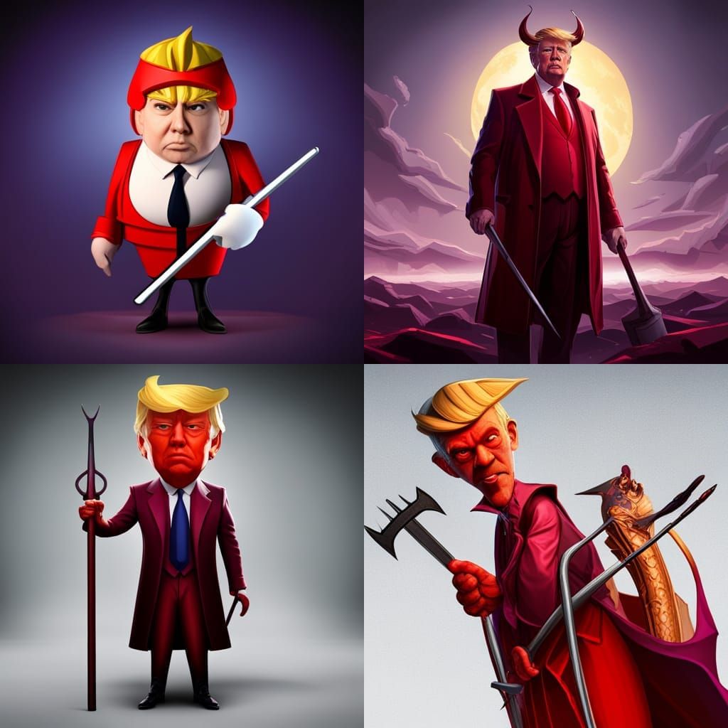 Devilishly Detailed Dark Fantasy Character Art