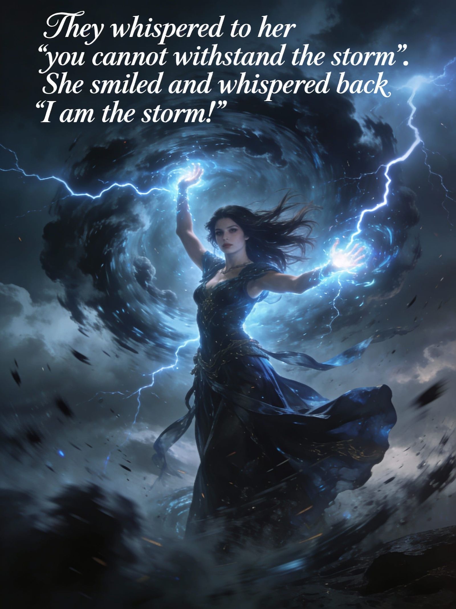 Woman Controls Storm With Magical Power