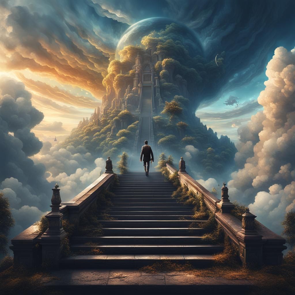 Stairway to Heaven: Fantasy Concept Art