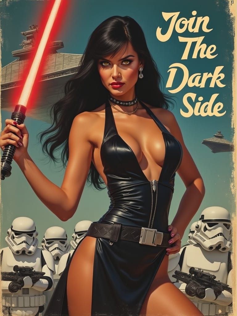 Sultry Sith Lady Recruits for the Dark Side