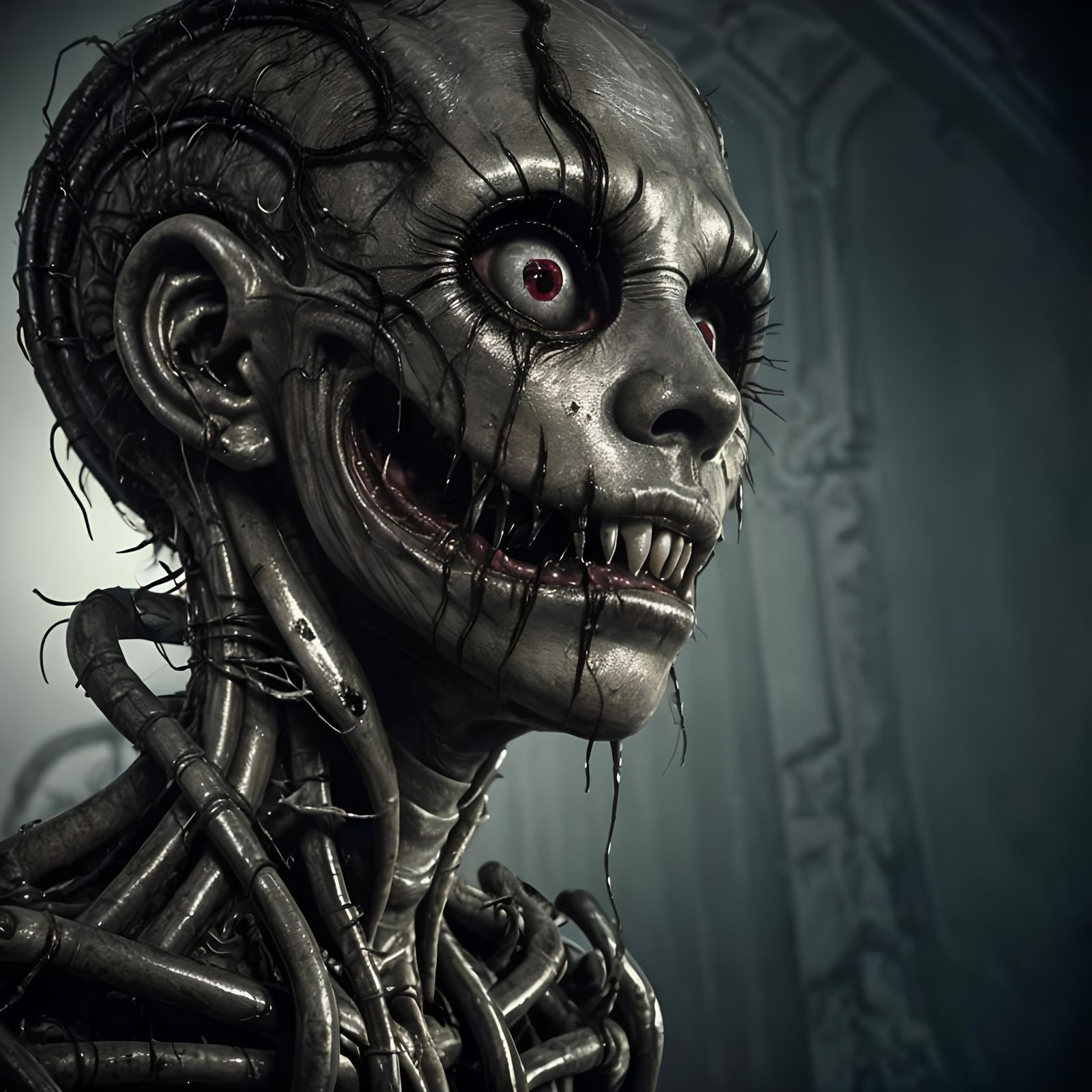 The Grudge x Xenomorph