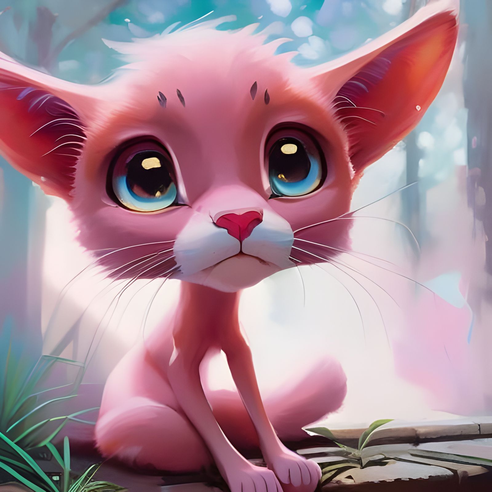 Pretty Purrfect Pink Panther lady ❤