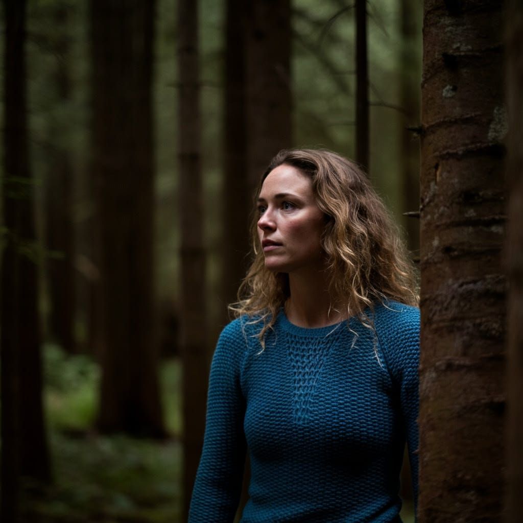 Sacred Carponase Female in a Natural Lattice Relief