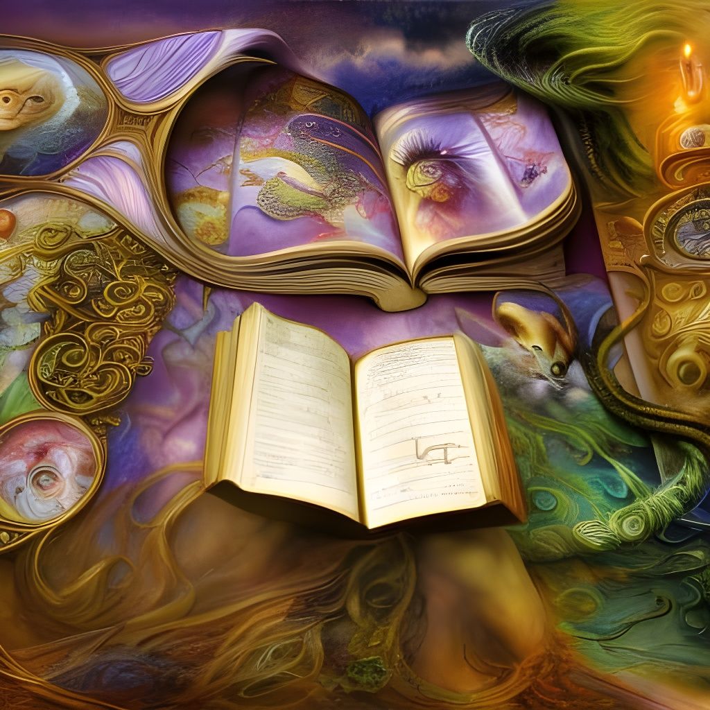 Intricate Storybook: Fantasy Art in Space