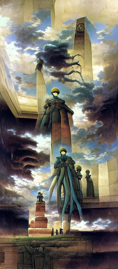 Dystopian Body Horror Architecture Inspired by Masters