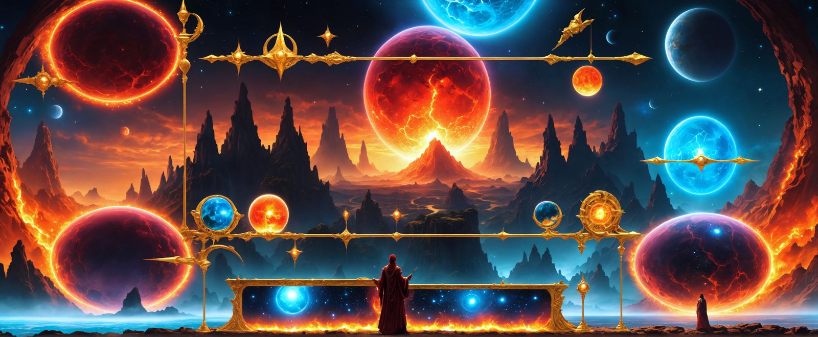 Futuristic Magi: A Fusion of Time and Technology