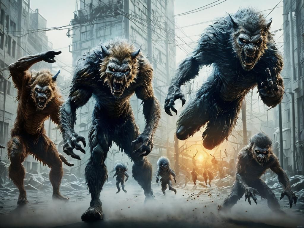 Surreal Ultrasound: Dancing Quadruplets in Graffiti Art