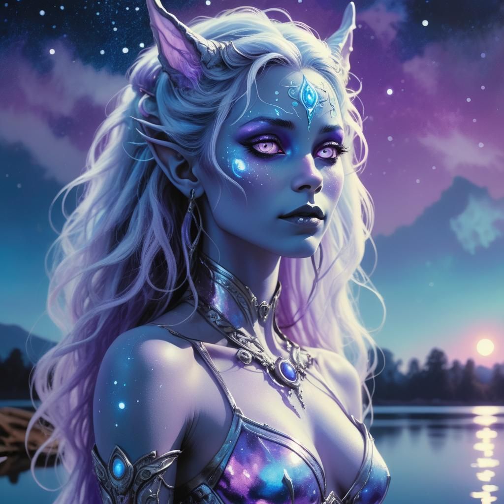 Lunara, Goddess of Illusions - Goddess of Moonlit Dreams