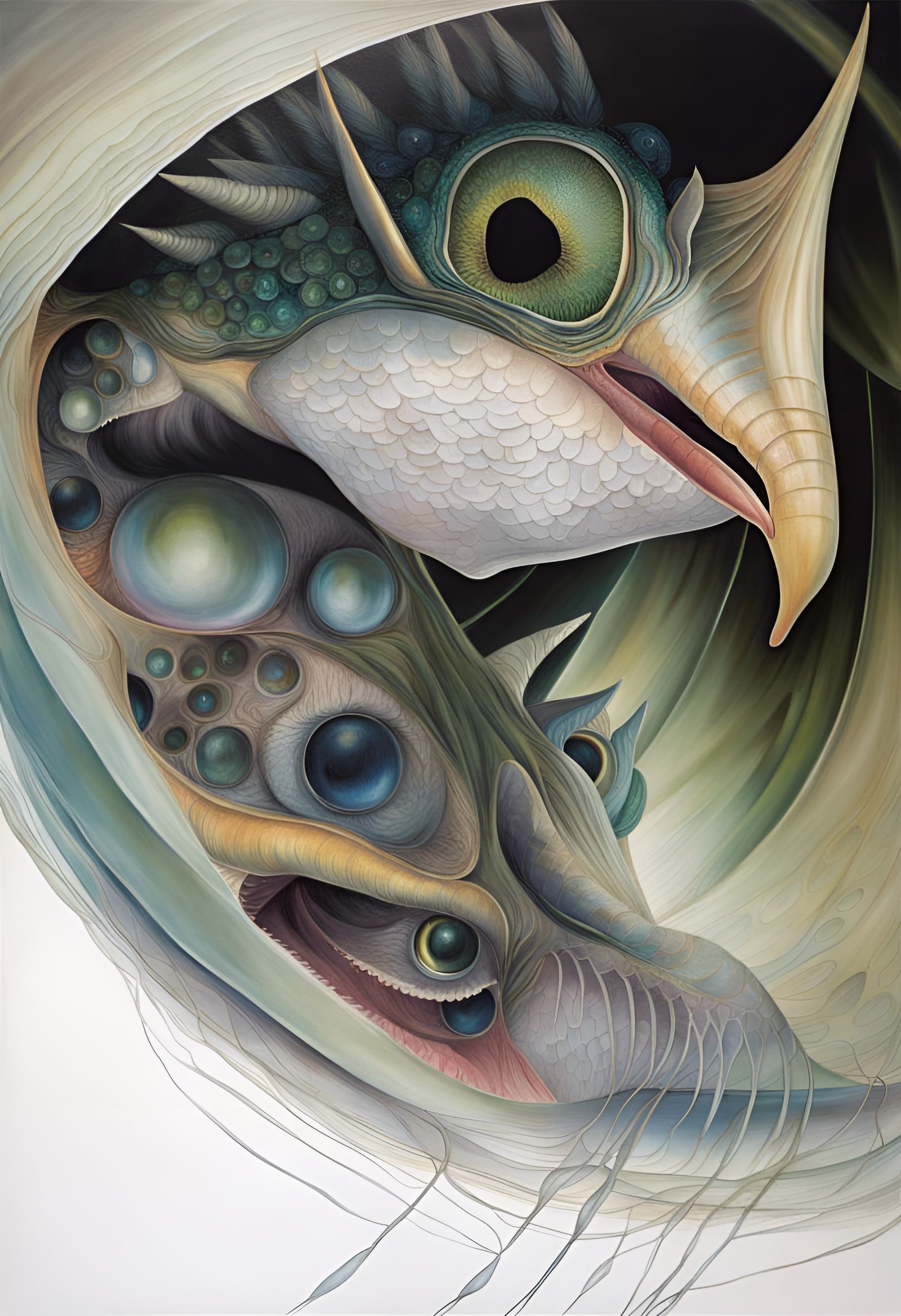 Exotic Alien Creatures in Hyperreal Detail