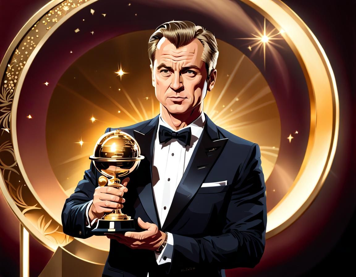 Director Receives Golden Globe in Detailed 3D Render