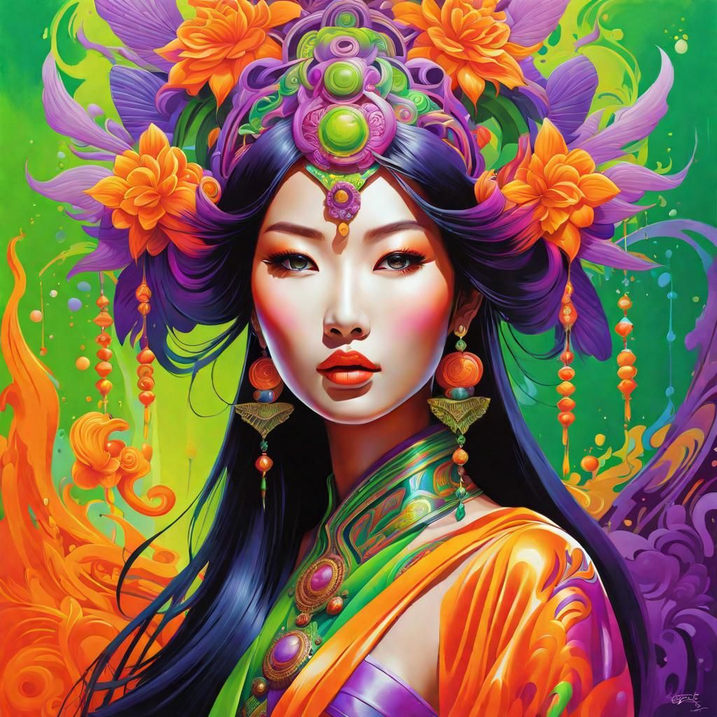 asian goddess