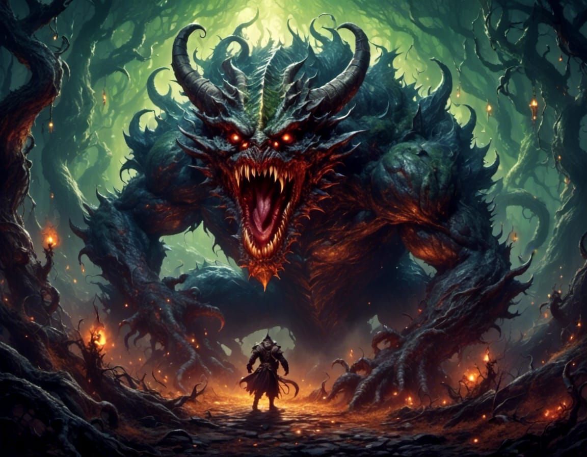 conversing with a monster