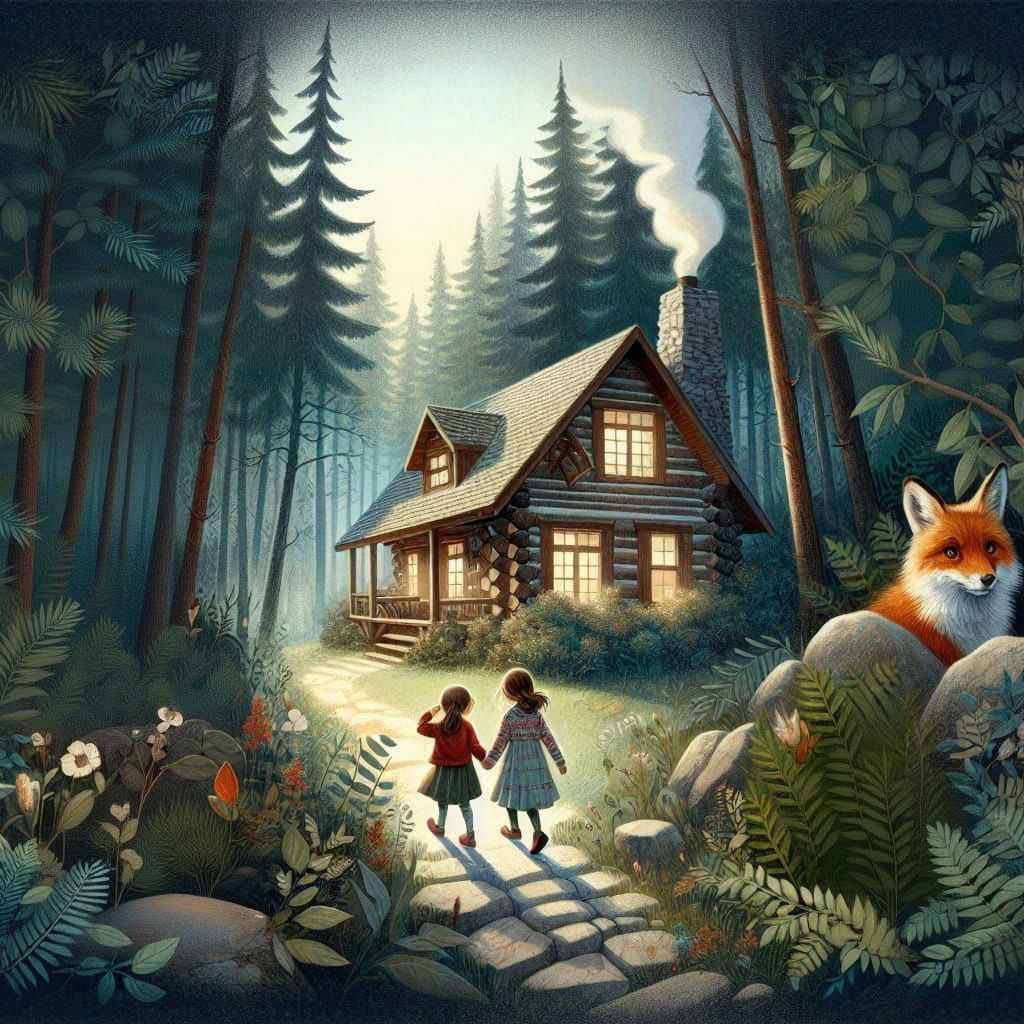 Anna & Lydia's Whispering Woods Adventure Book Cover