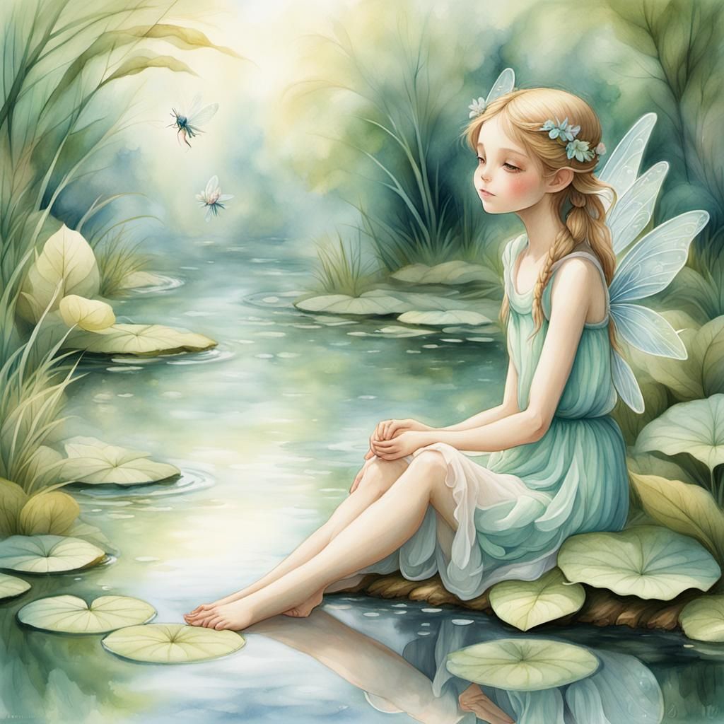 Fairy At The Pond #2