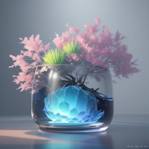 Aesthetic 3D Anime Art Inspired by WLOP
