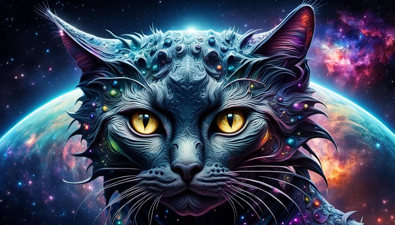 cat-alien hybrid