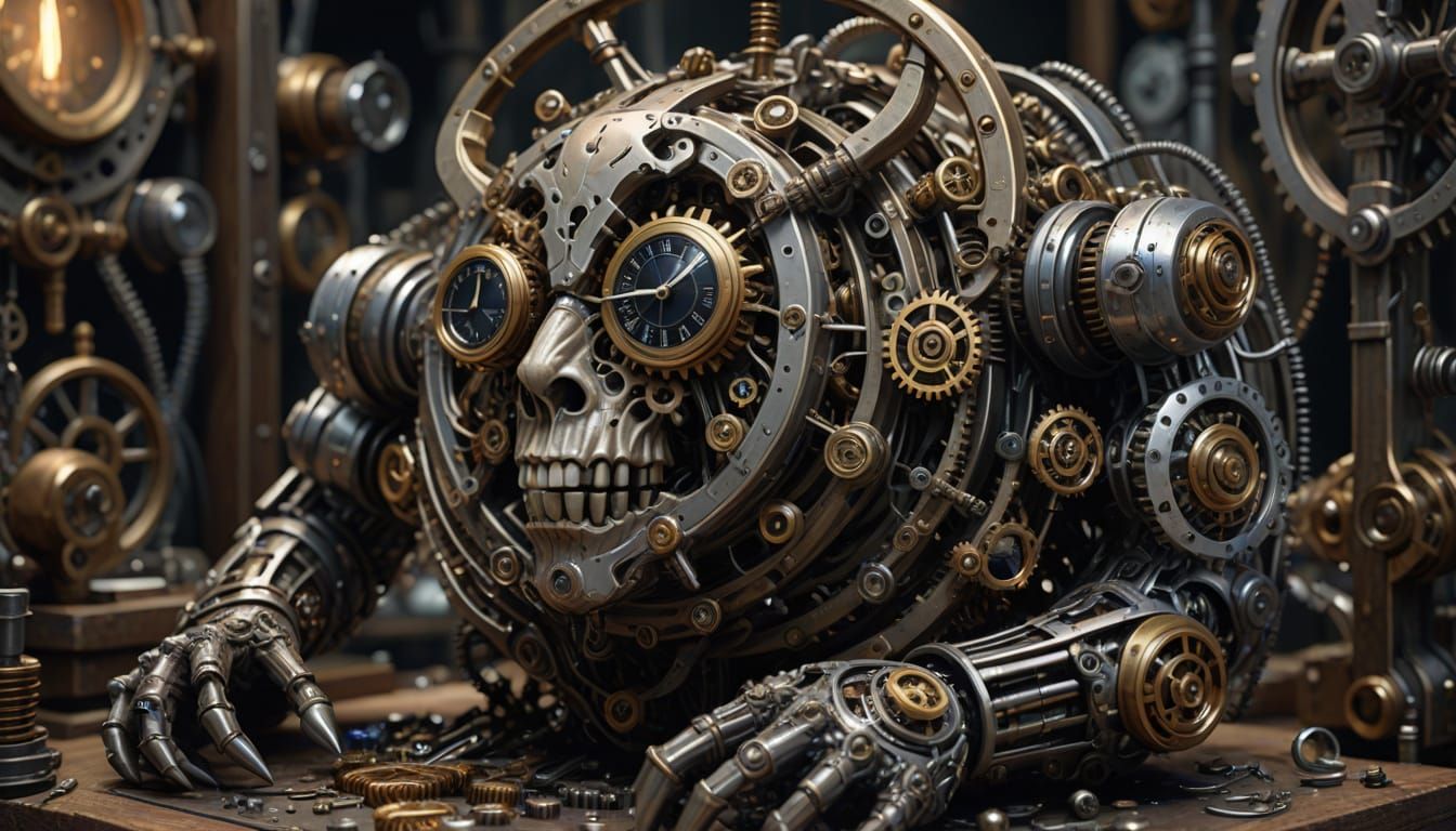 THE CLOCKMAKER'S MONSTER CREATION - ANIMATED