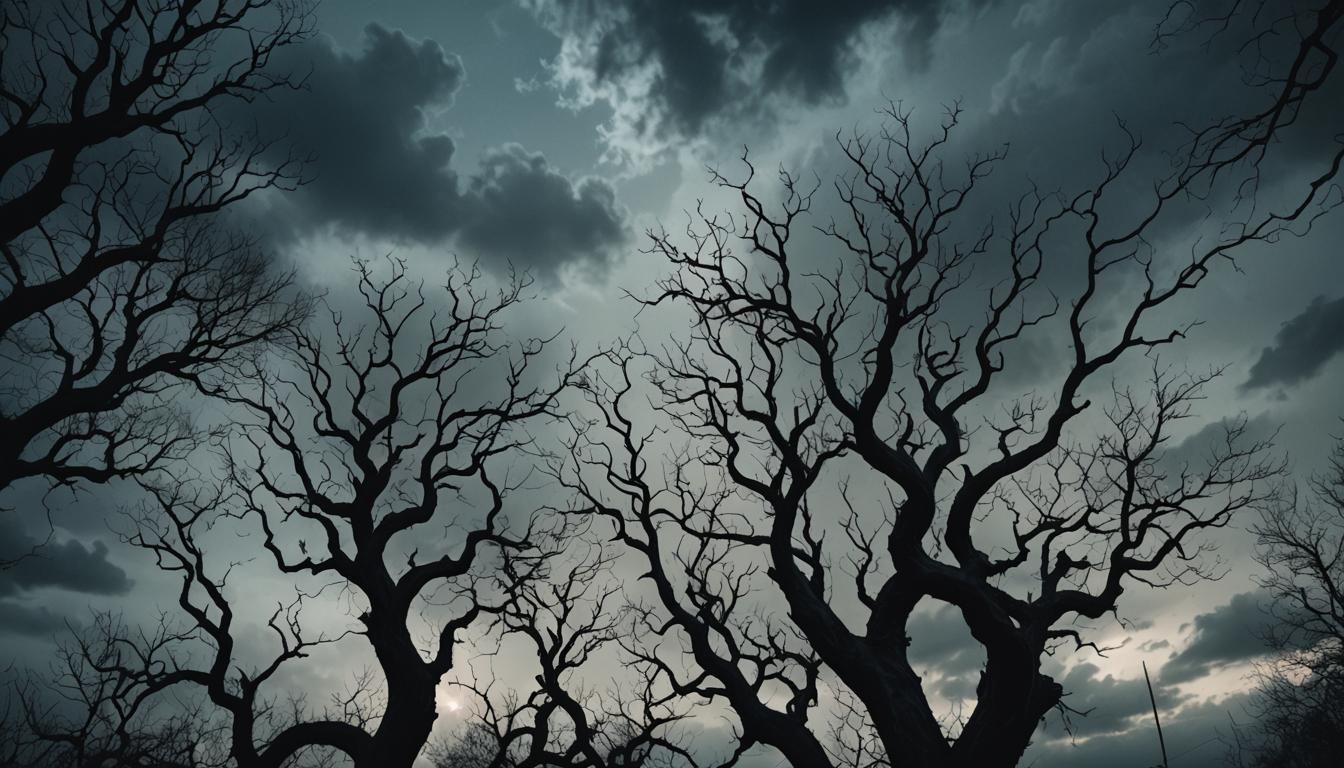 Dark Surrealism: Shadows Consume the Sky