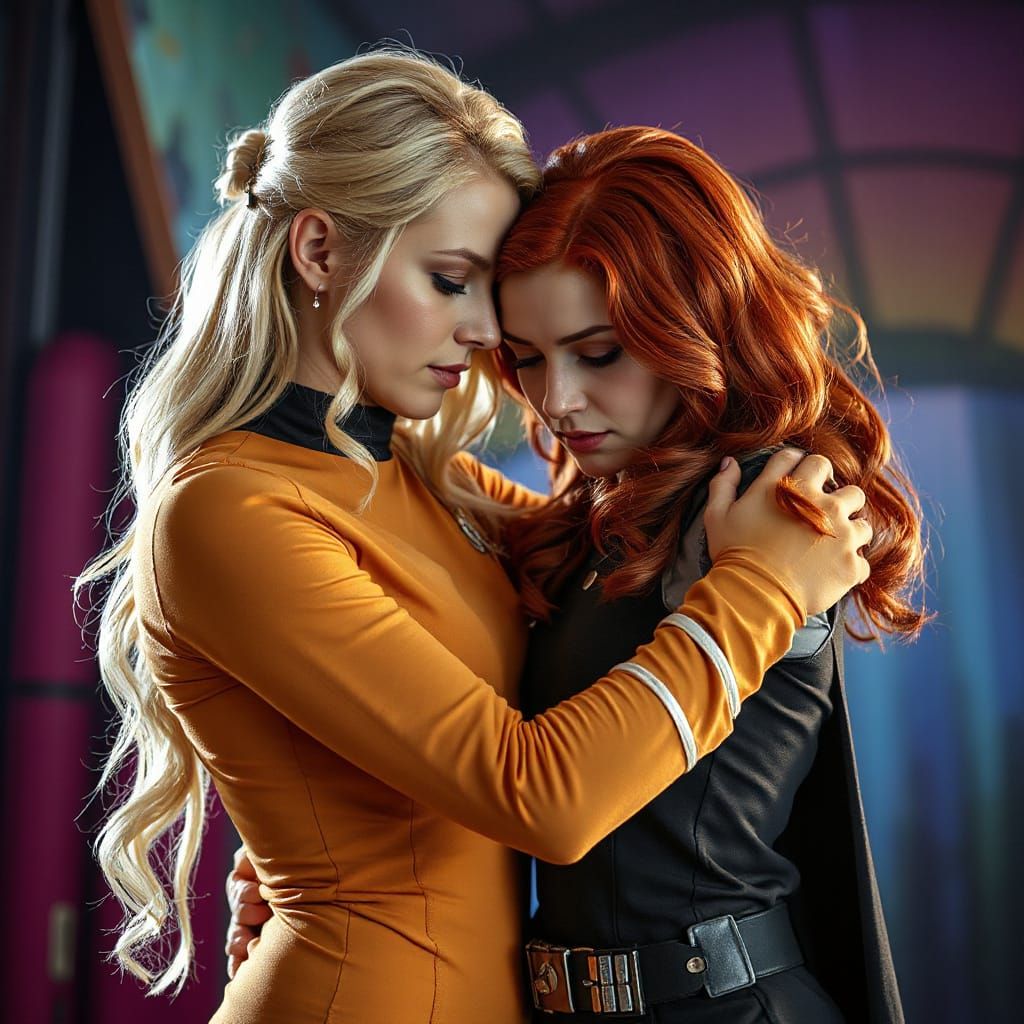 Star Trek vs Star Wars: A Hyperrealistic Cosplay Embrace