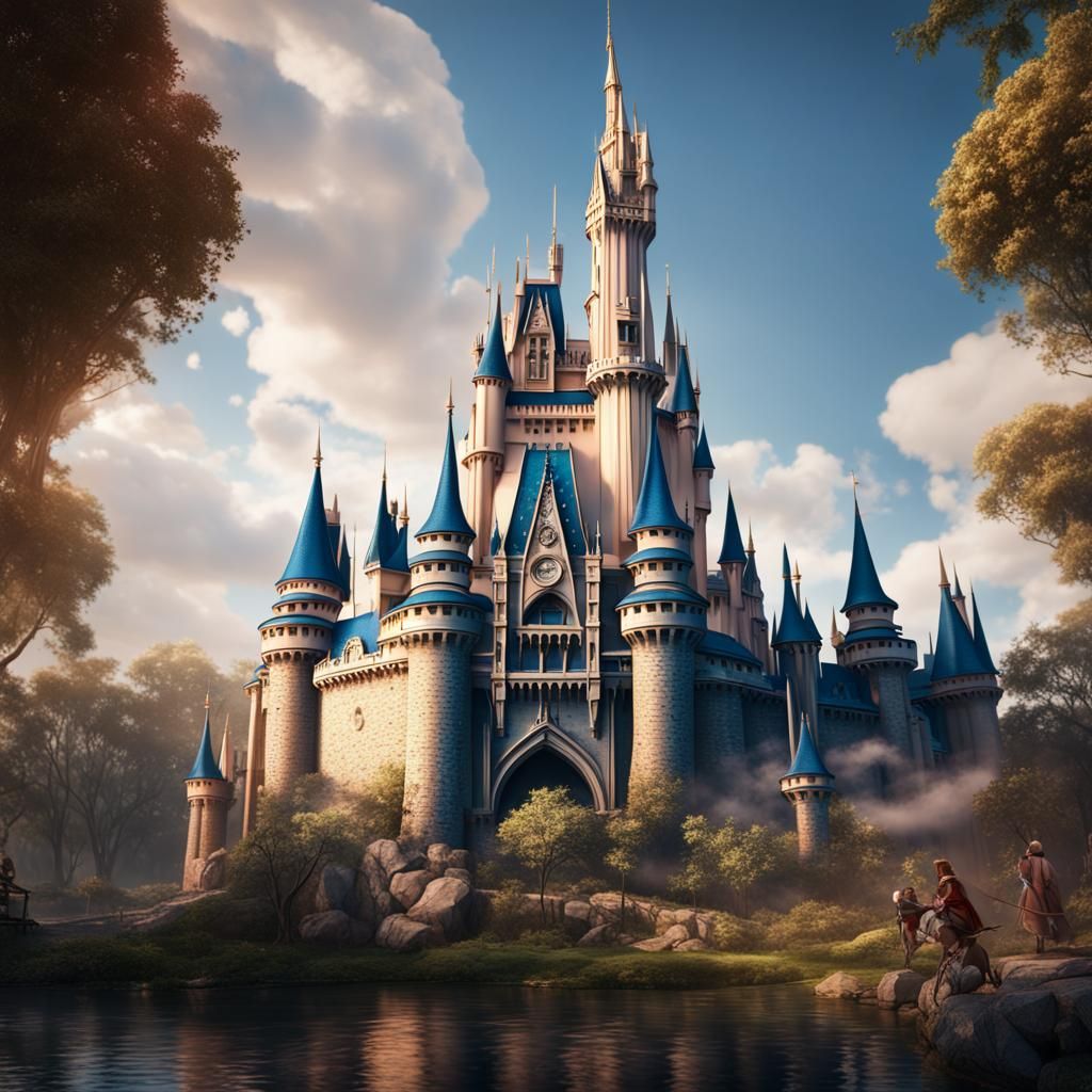 Plane Crash at Fantasyland Castle