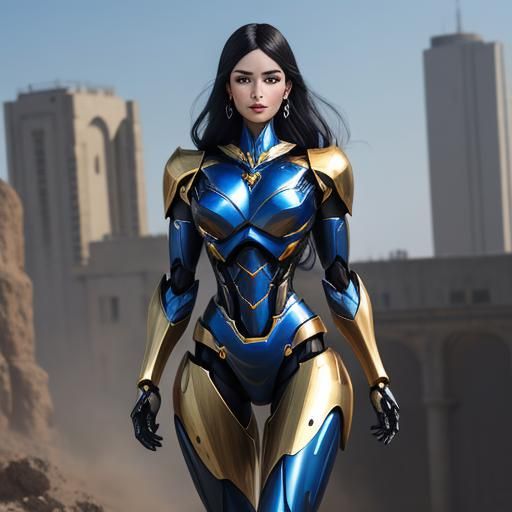 Aphrodite Mecha: High Definition Hyperrealism