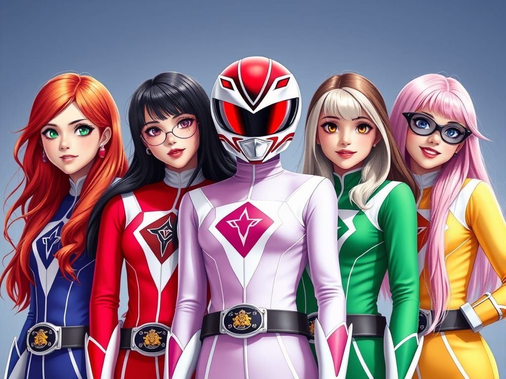 Super Sentai Heroic Team of Five Women