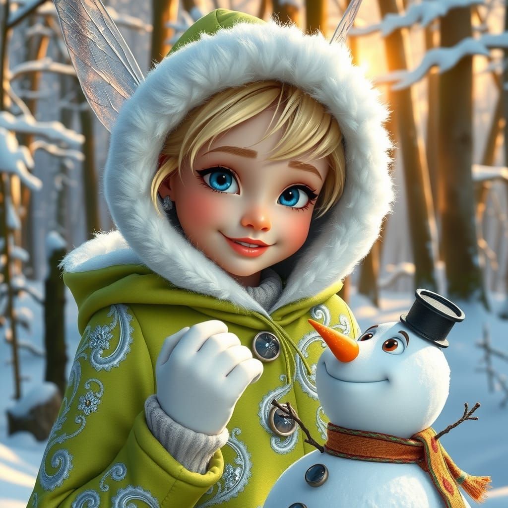 Winter Wonderland with Enchanted Princess