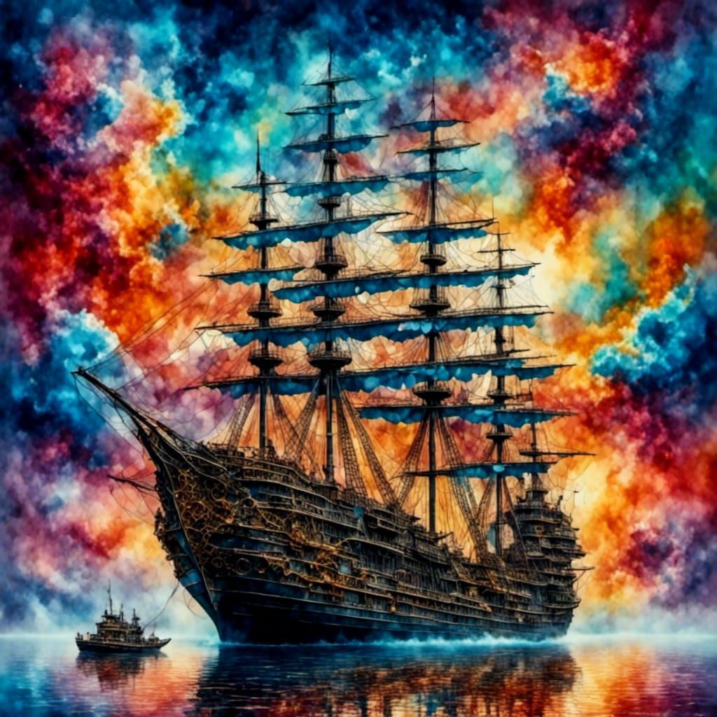 <lora:Nebulae:1.0> <lora:DeepSee 1p0:1.0> <lora:Let:1.0> A b...