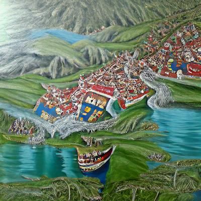 Detailed Painting of Vassago, Great Prince of Hell