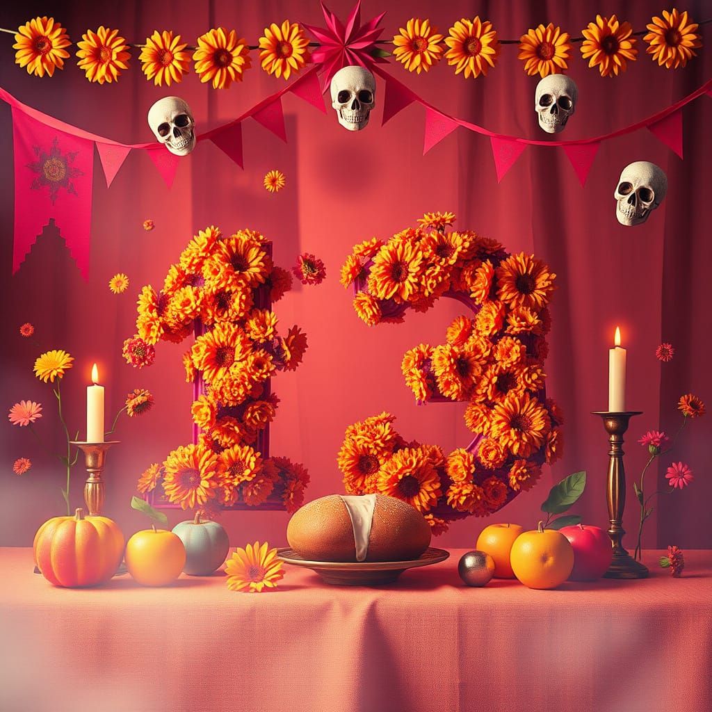 Surreal Day of the Dead Celebration in Distorted, Weirdcore ...