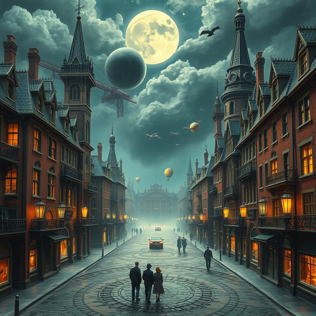 Sinner in Tim Burton-Wes Anderson Style