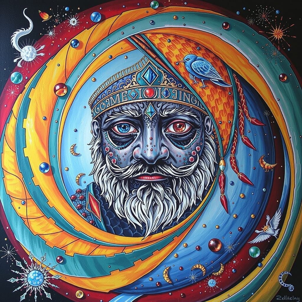 Surreal Fantasy Creatures in Detailed Illustration Style