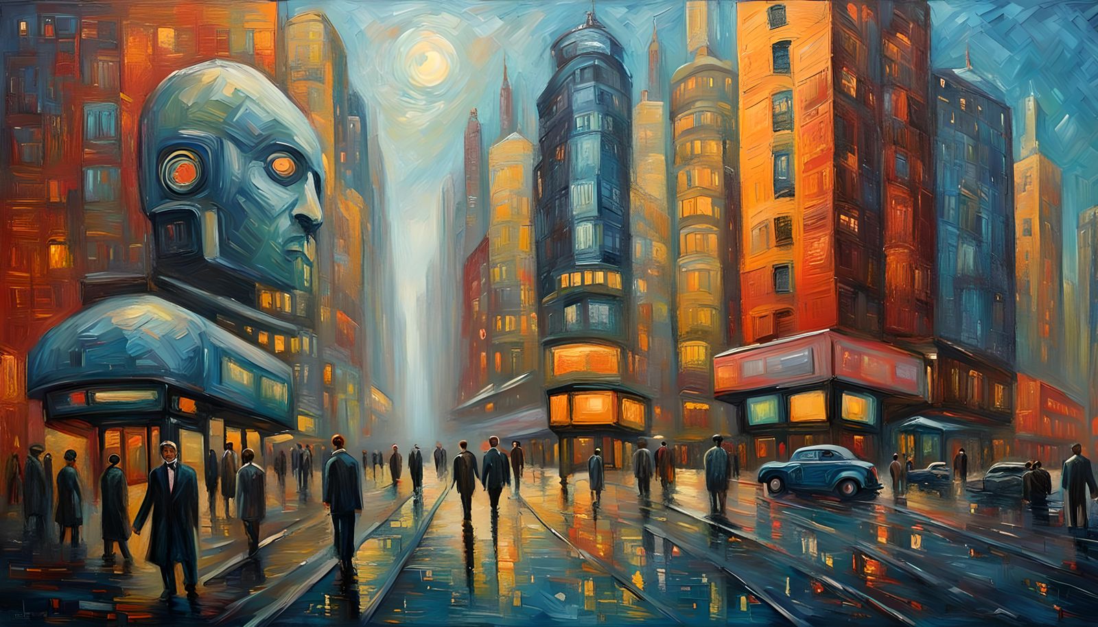 Futuristic Metropolis: Men and Machines in Neo-Impressionism