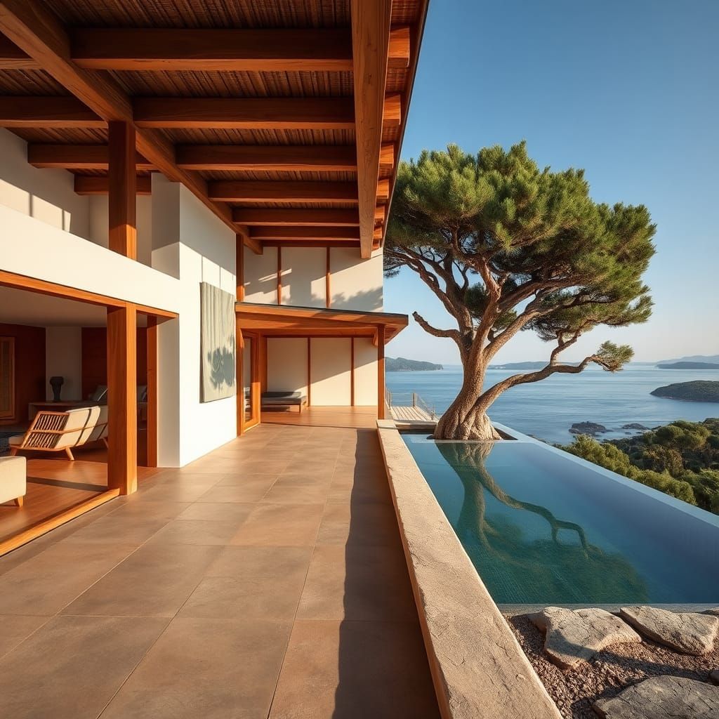 Ibiza House with Japanese Zen Garden and Pool