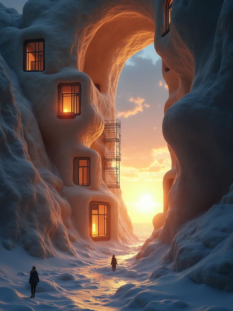 Parametric Blob Architecture in Dream Tunnel