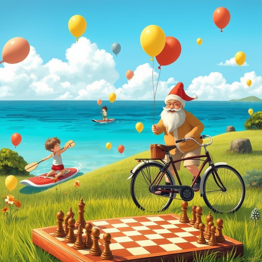 Happy Children Celebrate the Holiday Season