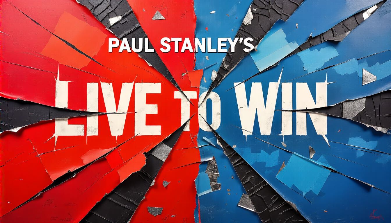 Abstract Mixed Media Art Inspired by Music