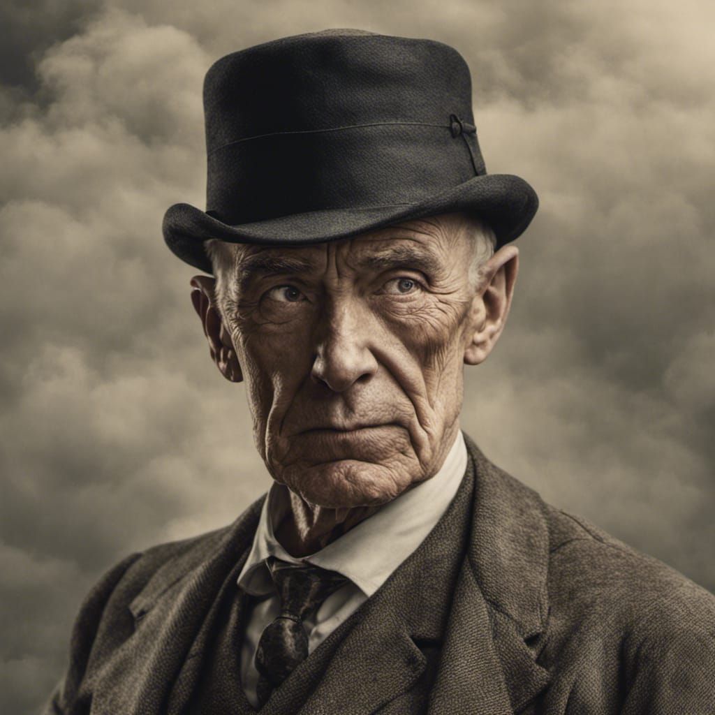 An old peaky blinder