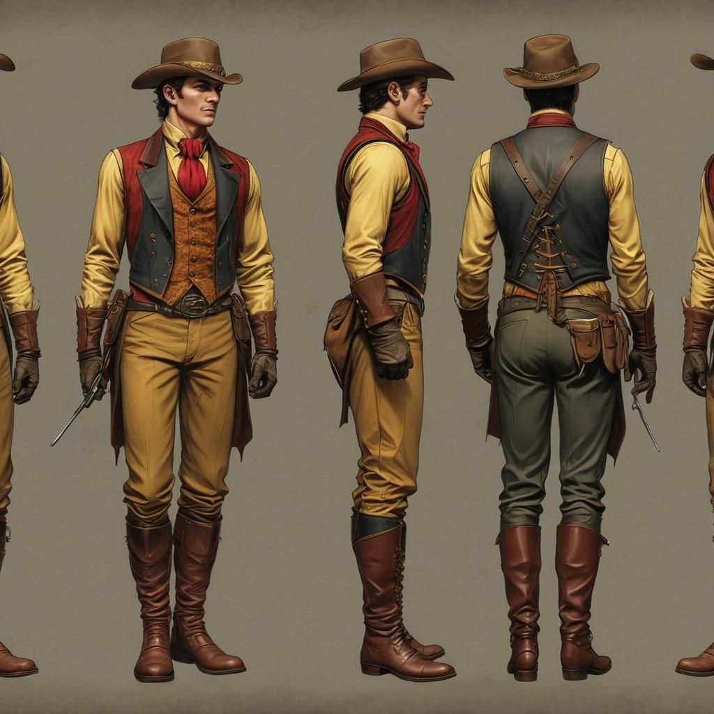 Victorian Robin in Comic Book Style