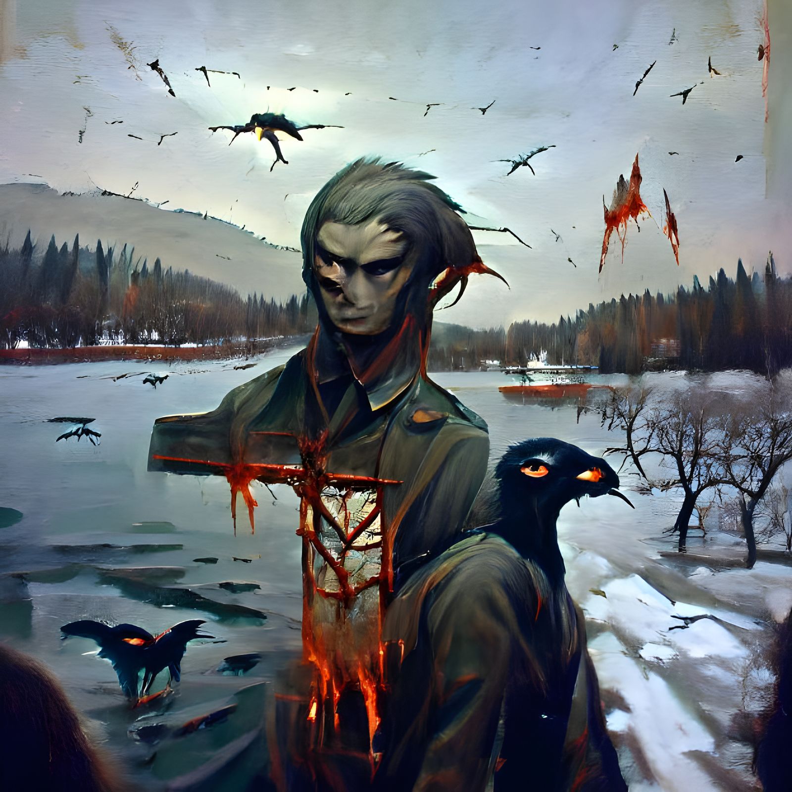 Desperate Man by Dark Lake: Sinister Soviet Art