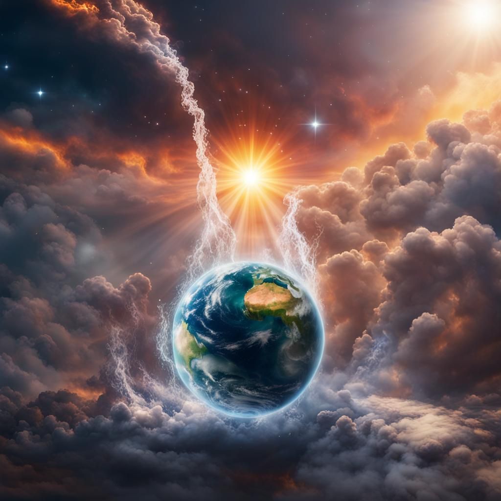 Galaxy Saves Earth From Fire With Water