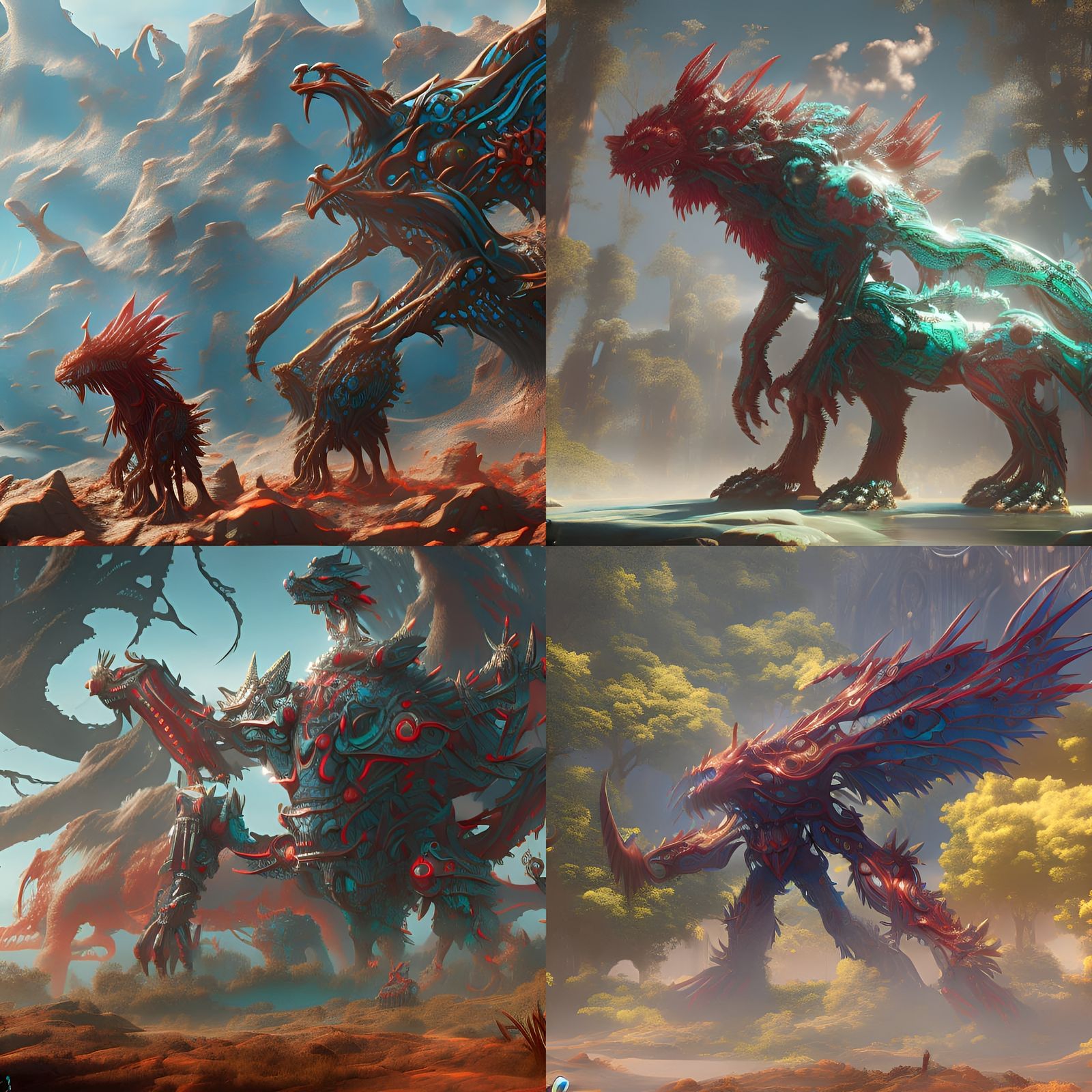 Monsters from your worst nightmare...