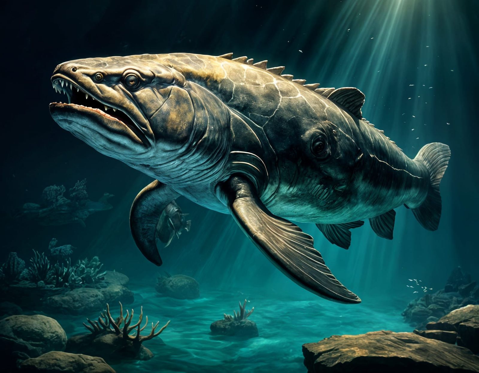 Dunkleosteus: An AI Generated Interpretation