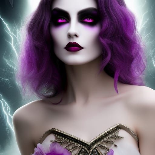 Menacing Vampire Attack in Glistening Forest