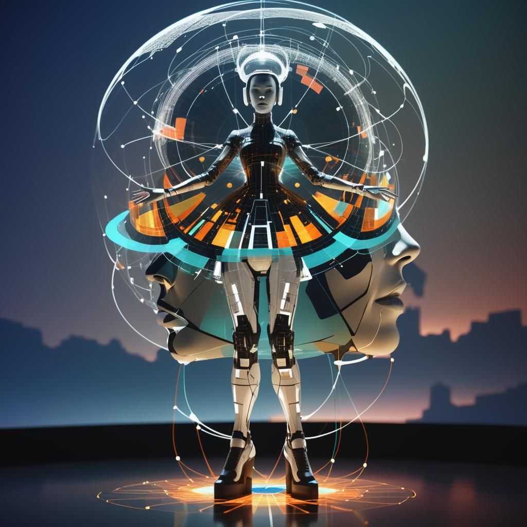 Advanced GPS Interface in Post-Punk Style