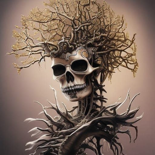 Punk Rock Ballet Dancer in Non-Euclidean Box