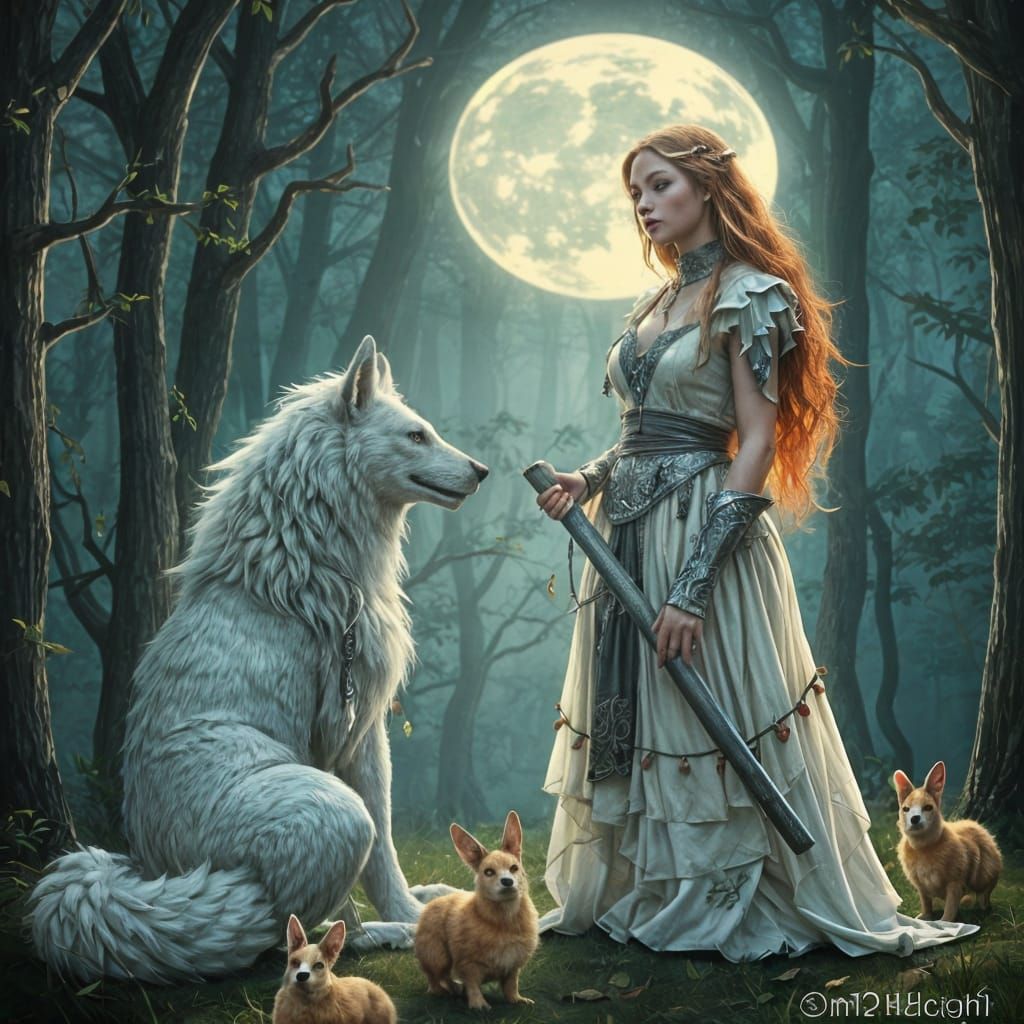 Surreal Forest Transformation with Inner Strength and Life G...